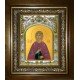 Икона освященная "Иулия (Юлия) Карфагенская, Корсиканская, мученица", в киоте 20x24 см