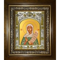 Икона освященная "Иуния (Юния), Святая мученица", в киоте 20x24 см фото