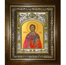 Икона освященная "Иоанн (Иван) Кочуров, священномученик", в киоте 20x24 см