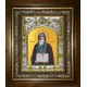 Икона освященная "Макарий Желтоводский, Унженский, преподобный", в киоте 20x24 см