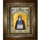 Икона освященная "Макарий Желтоводский, Унженский, преподобный", в киоте 20x24 см