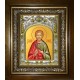Икона освященная "Роман Самосатский", в киоте 20x24 см