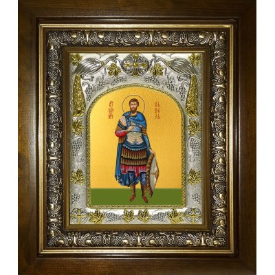 Икона освященная "Савелий Персидский", в киоте 20x24 см фото