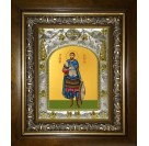 Икона освященная "Савелий Персидский", в киоте 20x24 см