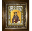 Икона освященная "Семён (Симеон) новый Богослов, преподобный", в киоте 20x24 см