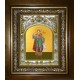 Икона освященная "Соломон праотец, царь и пророк", в киоте 20x24 см