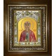Икона освященная "Сусанна Ранская (Грузинская)", в киоте 20x24 см