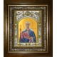 Икона освященная "Тавифа Иоппийская, праведная", в киоте 20x24 см