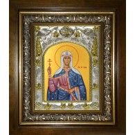 Икона освященная "Тавифа Иоппийская, праведная", в киоте 20x24 см фото