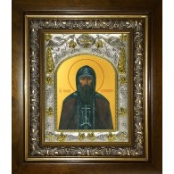 Икона освященная "Тихон Луховской, Костромской", в киоте 20x24 см фото