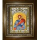 Икона освященная "Феодот Мелитинский мученик", в киоте 20x24 см
