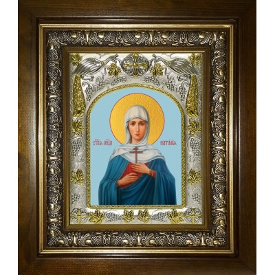Икона освященная "Наталия (Наталья) Никомидийская мученица", в киоте 20x24 см фото