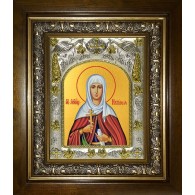Икона освященная "Наталия (Наталья) Никомидийская мученица", в киоте 20x24 см фото