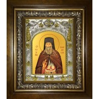 Икона освященная "Назарий Валаамский преподобный", в киоте 20x24 см фото
