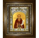 Икона освященная "Ферапонт Монзенский, Галичский, преподобный", в киоте 20x24 см