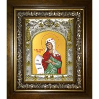 Икона освященная "Сосанна Римская", в киоте 20x24 см фото