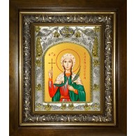 Икона освященная "Василисса Никомидийская, мученица", в киоте 20x24 см фото