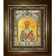 Икона освященная "Иоанн (Иван) Постник", в киоте 20x24 см