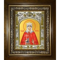 Икона освященная "Августа Святая", в киоте 20x24 см фото