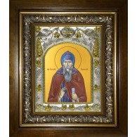 Икона освященная "Евфимий Корельский", в киоте 20x24 см фото