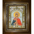 Икона освященная "Августа Римская мученица, императрица", в киоте 20x24 см