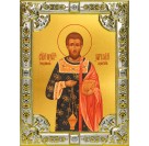 Икона освященная "Матфей (Матвей) Белгородский", 18x24 см, со стразами