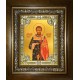 Икона освященная "Матфей (Матвей) Белгородский", в киоте 24x30 см
