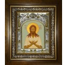 Икона освященная "Алексий (Алексей), человек Божий ", в киоте 20x24 см