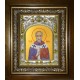 Икона освященная "Мартин Милостивый, Турский, епископ", в киоте 20x24 см