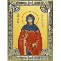 Икона освященная "Кира Берийская (Македонская) преподобная", 18x24 см фото