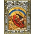 Икона освященная "Рождество Христово"
