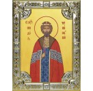 Икона освященная "Феодор (Фёдор) Черниговский", 18x24 см со стразами
