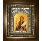 Икона освященная "Христина (Кристина) Тирская мученица", в киоте 20x24 см