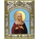 Икона освященная "Христина (Кристина) Лампсакийская", 14x18 см