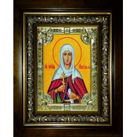Икона освященная "Наталья, Наталия Никомидийская мученица", в киоте 24x30 см фото