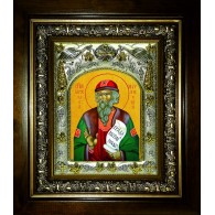 Икона освященная "Ярослав Муромский князь", в киоте 20x24 см фото