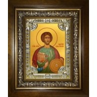 Икона освященная "Валерий мученик", в киоте 24x30 см фото