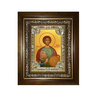 Икона освященная "Валерий мученик", в киоте 24x30 см фото