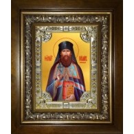 Икона освященная "Вениамин Петроградский Гдовский митрополит,священномученик", в киоте 24x30 см фото