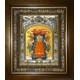 Икона освященная "Прибавление Ума, икона Божией Матери", в киоте 20x24 см