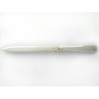Нож из серебра 925 пробы цвет металла белый фото