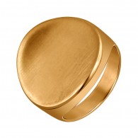 Кольцо из серебра 925 пробы цвет металла желтый 4.65 гр. фото