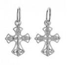 Крест из серебра 925 пробы