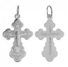 Крест из серебра 925 пробы
