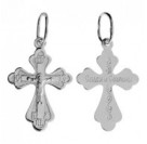 Крест из серебра 925 пробы