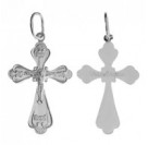 Крест из серебра 925 пробы