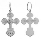 Крест из серебра 925 пробы