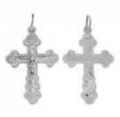 Крест из серебра 925 пробы