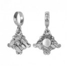 Подвеска Серафим из серебра 925 пробы с чернением