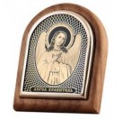 Икона  Троица Св. из серебра 960 пробы